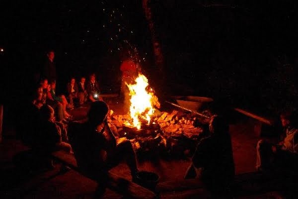 Stage soirée feu de bois
